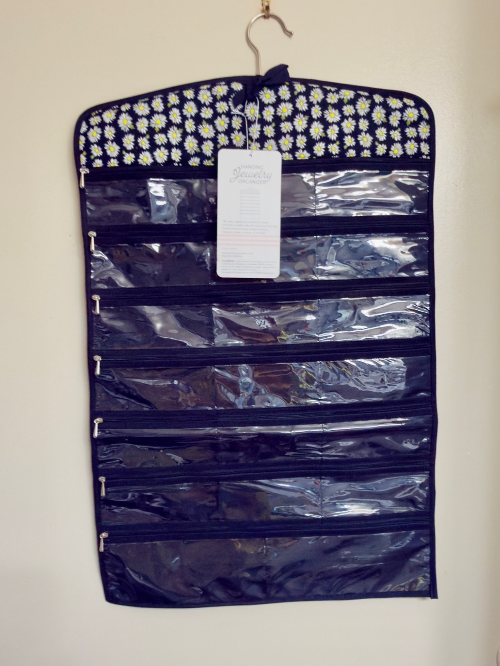 Enchante Accessories Hanging Jewelry Organizer NWT